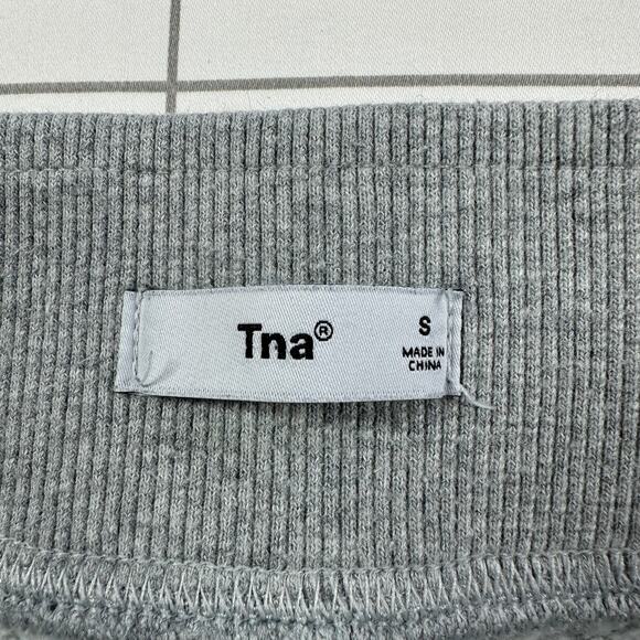 Aritzia Tna Pants Womens Small Gray Jogger Sweatpant Lounge Athleisure Sporty - Picture 3 of 11